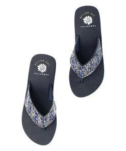 Budget ???? Yellow Box ???? Shoes Navy Palah Leather ???? Sandal - ???? Women ❤️ -Yellow Box Shop zu106815983 alt 2 tm1655736468