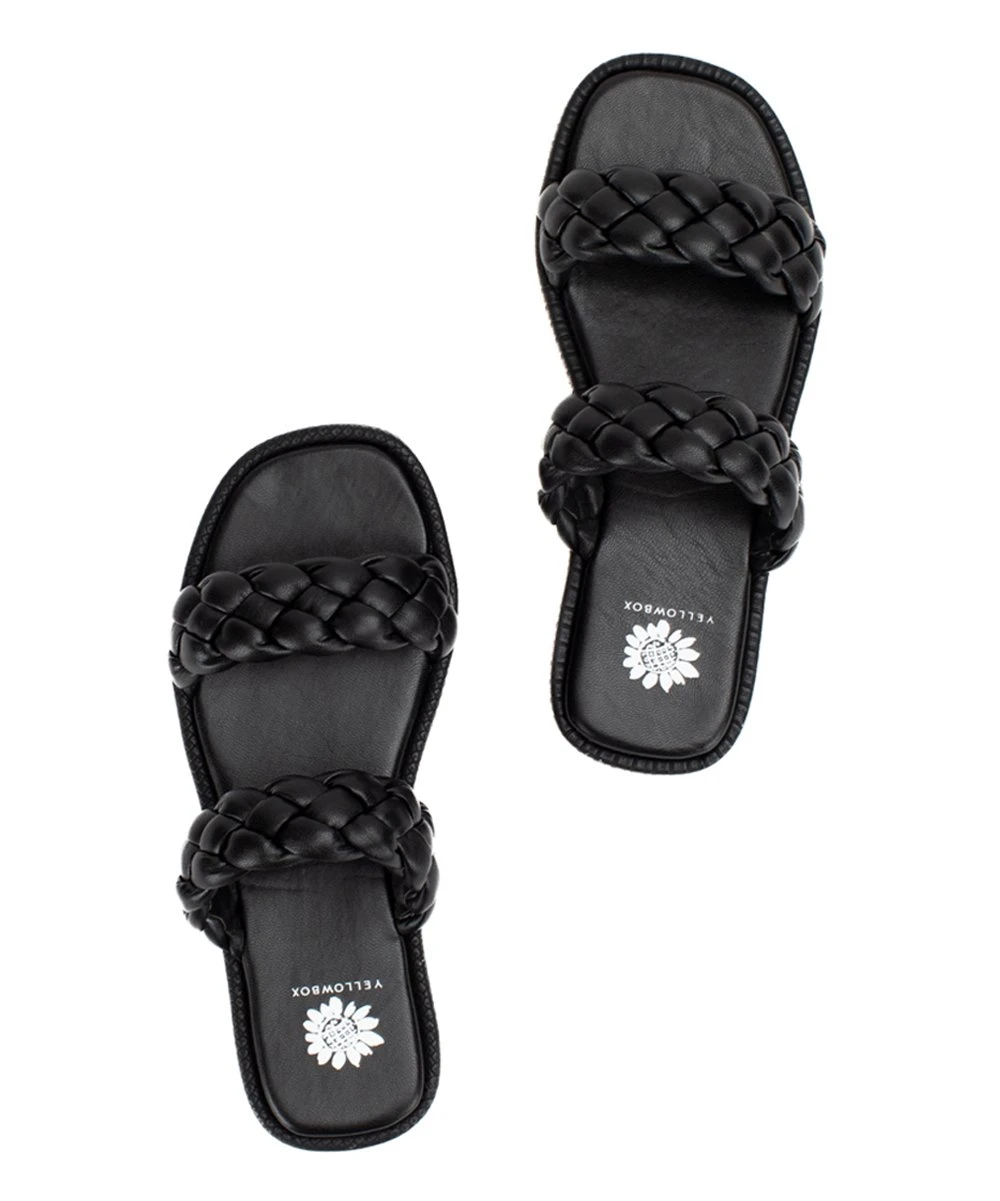 Discount ???? Yellow Box ???? Shoes Black Lainee Braided ???? Sandal - ???? Women ???? 3 Discount ???? Yellow Box ???? Shoes Black Lainee Braided ???? Sandal - ???? Women ???? - Image 3