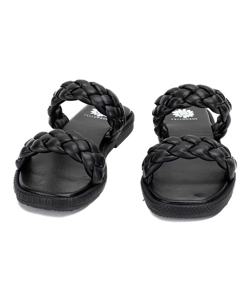 Discount ???? Yellow Box ???? Shoes Black Lainee Braided ???? Sandal - ???? Women ???? 4 Discount ???? Yellow Box ???? Shoes Black Lainee Braided ???? Sandal - ???? Women ???? - Image 4