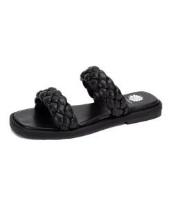 Discount ???? Yellow Box ???? Shoes Black Lainee Braided ???? Sandal - ???? Women ????
