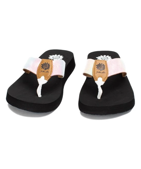 Cheapest ???? Yellow Box ???? Shoes White & Pastel Ombré Foliage ???? Sandal - ???? Women ???? 4 Cheapest ???? Yellow Box ???? Shoes White & Pastel Ombré Foliage ???? Sandal - ???? Women ???? - Image 4