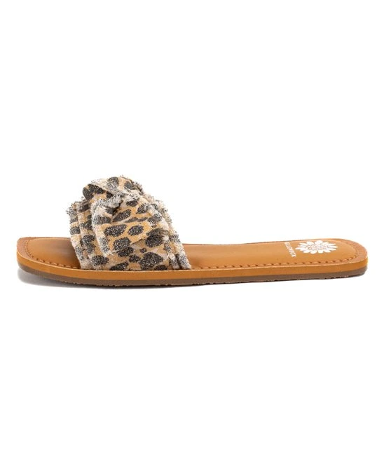 Coupon ✨ Yellow Box ???? Shoes Brown Daralie Cheetah Bow ???? Sandal - ???? Women ???? 2 Coupon ✨ Yellow Box ???? Shoes Brown Daralie Cheetah Bow ???? Sandal - ???? Women ???? - Image 2