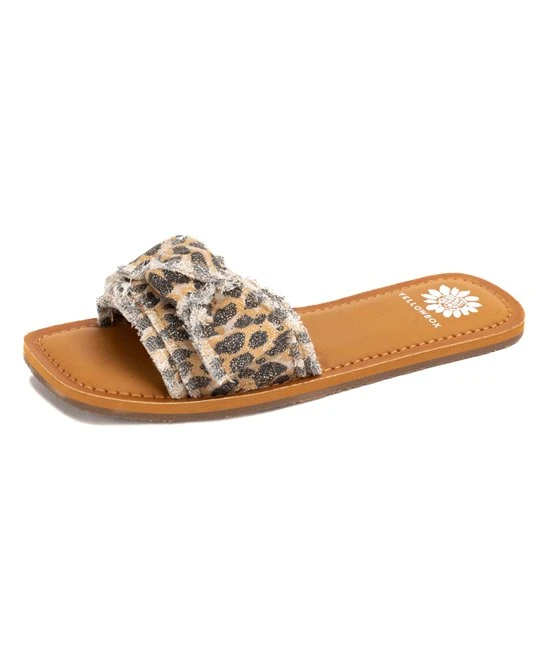 Coupon ✨ Yellow Box ???? Shoes Brown Daralie Cheetah Bow ???? Sandal - ???? Women ???? 1 Coupon ✨ Yellow Box ???? Shoes Brown Daralie Cheetah Bow ???? Sandal - ???? Women ????