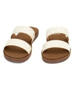 Budget ???? Yellow Box ???? Shoes Ivory Feylie Woven-Texture ???? Sandal - ???? Women ???? -Yellow Box Shop zu107240157 alt 3 tm1657291339