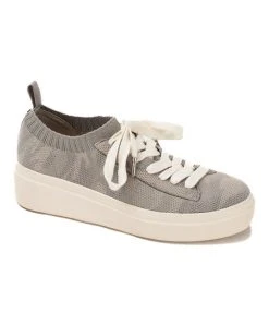 Brand new ???? Yellow Box ???? Shoes Gray Camo Elodee ???? Sneaker Knit-Collar ???? Sneaker - ???? Women ????