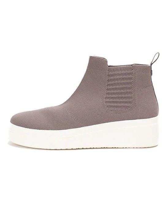 Top 10 ???? Yellow Box ???? Shoes Gray Eagon Hi-Top ???? Sneaker - ???? Women ???? 2 Top 10 ???? Yellow Box ???? Shoes Gray Eagon Hi-Top ???? Sneaker - ???? Women ???? - Image 2