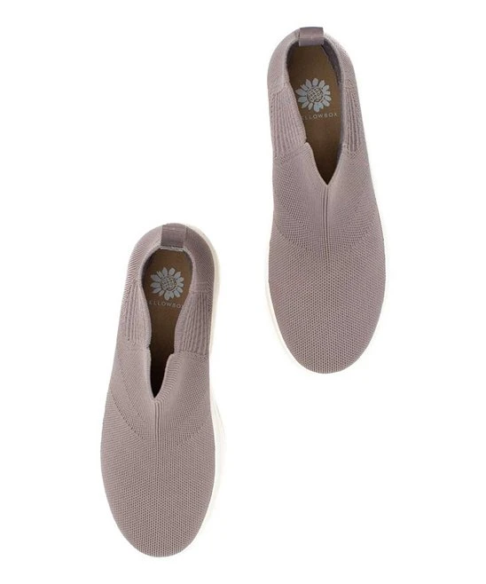 Top 10 ???? Yellow Box ???? Shoes Gray Eagon Hi-Top ???? Sneaker - ???? Women ???? 4 Top 10 ???? Yellow Box ???? Shoes Gray Eagon Hi-Top ???? Sneaker - ???? Women ???? - Image 4