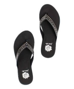 New ???? Yellow Box ???? Shoes Black Dedrah Leather ???? Sandal - ???? Women ???? -Yellow Box Shop zu108026792 alt 2 tm1660160397