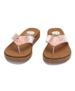 Buy ⭐ Yellow Box ???? Shoes Blush Sparkly Leopard Fazio ???? Sandal - ???? Women ???? -Yellow Box Shop zu108029850 alt 3 tm1660161492