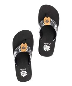 Flash Sale ⭐ Yellow Box ???? Shoes Black Bandana Flander ???? Sandal - ???? Women ???? -Yellow Box Shop zu108029853 alt 2 tm1660161492