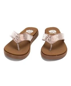 Top 10 ???? Yellow Box ???? Shoes Bronze Sparkly Leopard Fazio ???? Sandal - ???? Women ???? -Yellow Box Shop zu108029863 alt 3 tm1660161492