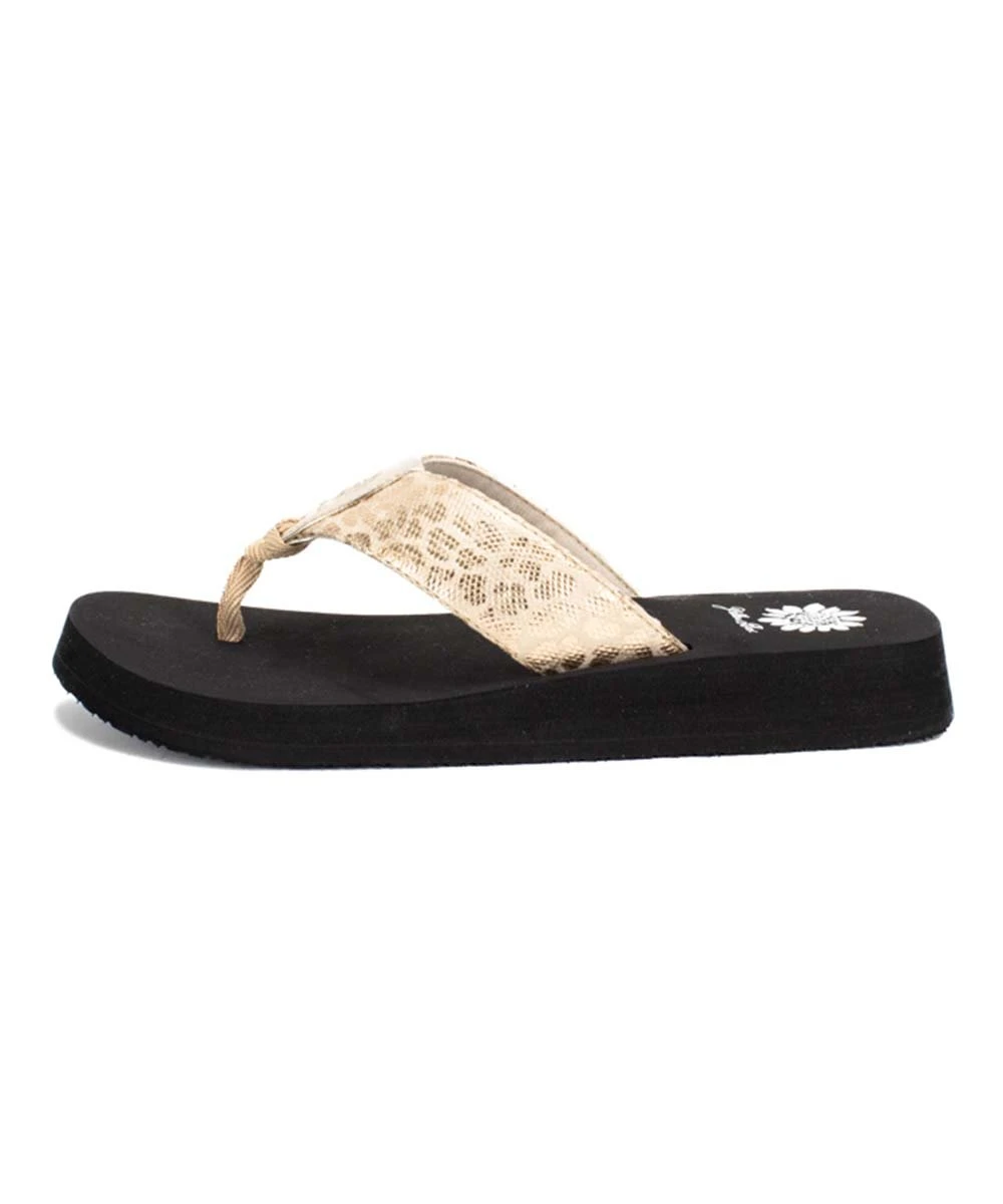 Promo ???? Yellow Box ???? Shoes Gold Snake-Embossed Fizzie ???? Sandal - ???? Women ✔️ 2 Promo ???? Yellow Box ???? Shoes Gold Snake-Embossed Fizzie ???? Sandal - ???? Women ✔️ - Image 2