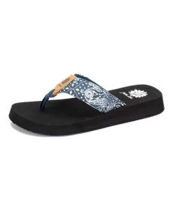 Cheap ???? Yellow Box ???? Shoes Navy Bandana Flander ???? Sandal - ???? Women ????