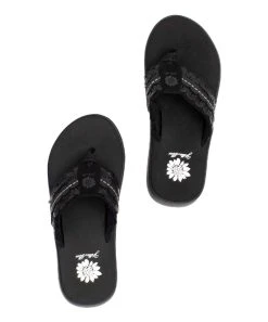 Best Pirce ???? Yellow Box ???? Shoes Black Floral Gardena ???? Sandal - ???? Women ✔️ -Yellow Box Shop zu108033812 alt 2 tm1660160049