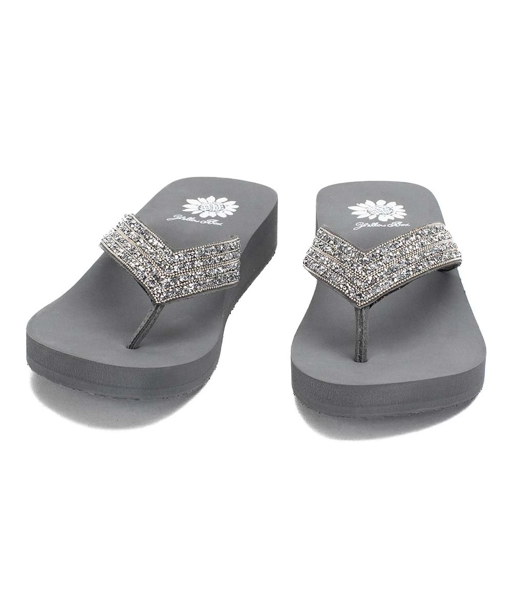 Cheapest ???? Yellow Box ???? Shoes Gray Tiered Jakart ???? Sandal - ???? Women ???? 4 Cheapest ???? Yellow Box ???? Shoes Gray Tiered Jakart ???? Sandal - ???? Women ???? - Image 4