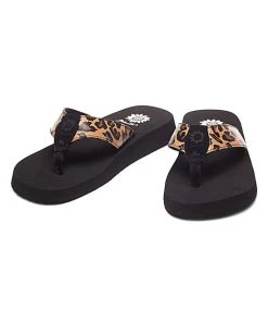 Brand new ???? Yellow Box ???? Shoes Brown Leopard Kinsley ???? Sandal - ???? Women ???? -Yellow Box Shop zu59604142 alt 4 tm1533396041