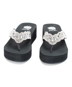 Promo ???? Yellow Box ???? Shoes Gray Embellished Rayne ???? Sandal - ???? Women ???? -Yellow Box Shop zu98940130 alt 2 tm1629815900