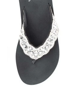 Promo ???? Yellow Box ???? Shoes Gray Embellished Rayne ???? Sandal - ???? Women ???? -Yellow Box Shop zu98940130 alt 4 tm1629816841