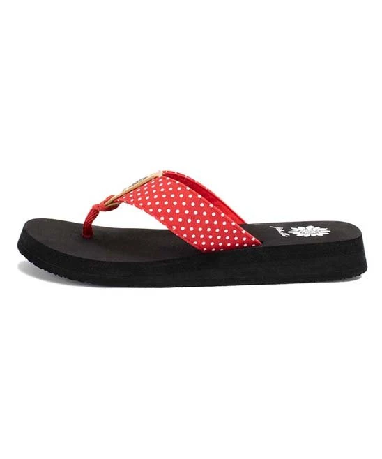 Flash Sale ✔️ Yellow Box ???? Shoes Red Polka Dot Ludy ???? Sandal - ???? Women ???? 2 Flash Sale ✔️ Yellow Box ???? Shoes Red Polka Dot Ludy ???? Sandal - ???? Women ???? - Image 2