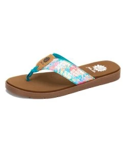 Outlet ???? Yellow Box ???? Shoes Teal Coastal Fainlty ???? Sandal - ???? Women ⌛