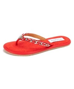 Best reviews of ???? Yellow Box ???? Shoes Red Darcee Chain-Detail ???? Sandal - ???? Women ????
