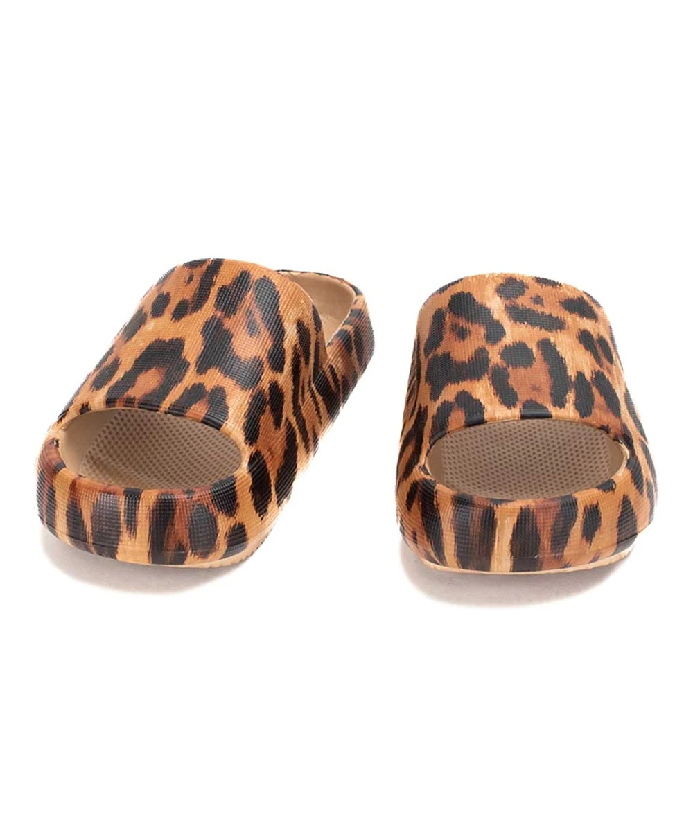 Promo ???? Yellow Box ???? Shoes Brown Leopard Zolah Slide - ???? Women ???? 3 Promo ???? Yellow Box ???? Shoes Brown Leopard Zolah Slide - ???? Women ???? - Image 3