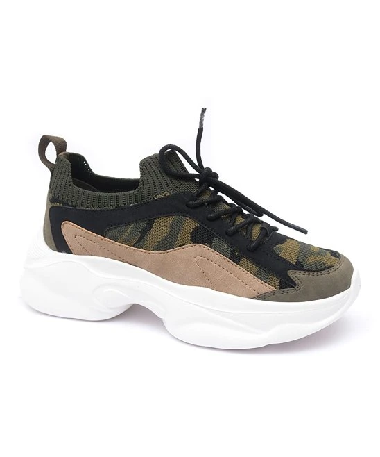 Promo ???? Yellow Box ???? Shoes Green & Beige Camo Tomas ???? Sneaker - ???? Women ???? 1 Promo ???? Yellow Box ???? Shoes Green & Beige Camo Tomas ???? Sneaker - ???? Women ????