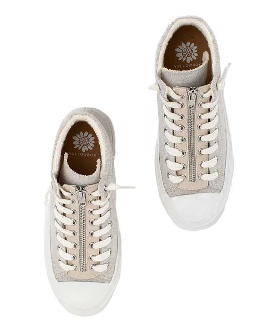 Promo ???? Yellow Box ???? Shoes Light Gray Virgenia Hi-Top ???? Sneaker - ???? Women ???? 3 Promo ???? Yellow Box ???? Shoes Light Gray Virgenia Hi-Top ???? Sneaker - ???? Women ???? - Image 3