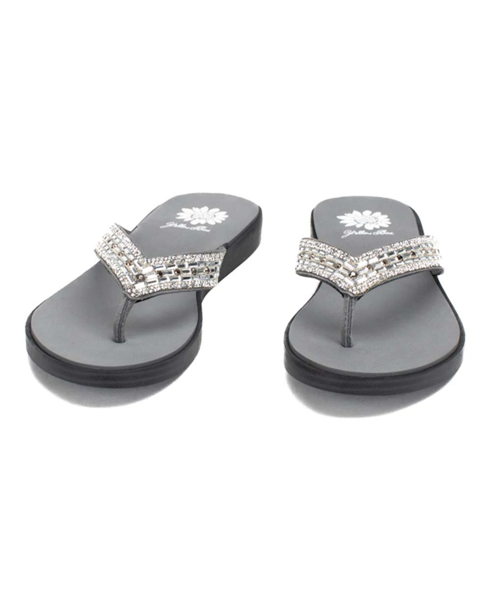 Discount ???? Yellow Box ???? Shoes Gray Dedrah Leather ???? Sandal - ???? Women ???? 4 Discount ???? Yellow Box ???? Shoes Gray Dedrah Leather ???? Sandal - ???? Women ???? - Image 4