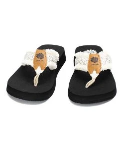 Cheapest ???? Yellow Box ???? Shoes Cream Foseta ???? Sandal - ???? Women ???? -Yellow Box Shop zu108029735 alt 2 tm1660161492