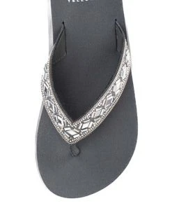 Top 10 ???? Yellow Box ???? Shoes Bone Stripe Floral Kaija ???? Sandal - ???? Women ???? -Yellow Box Shop zu108030177 alt 4 tm1660161542