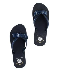Best reviews of ???? Yellow Box ???? Shoes Navy Embellished Choko ???? Sandal - ???? Women ⌛ -Yellow Box Shop zu97954731 alt 3 tm1626956907